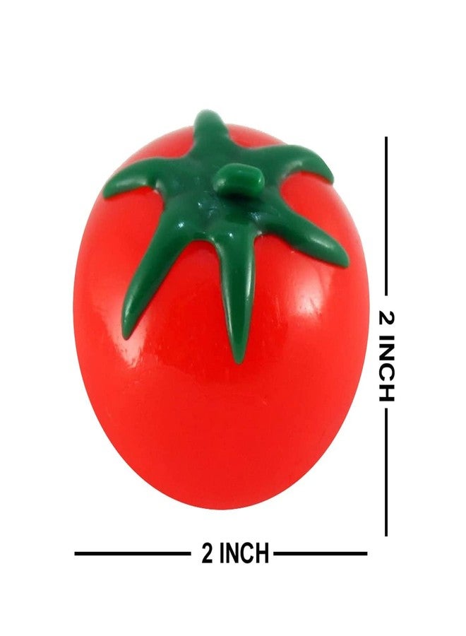 Artnery Anti Stress Splat Ball Novelty Squeeze Toy Tomato (Pack of 12) - Image 3